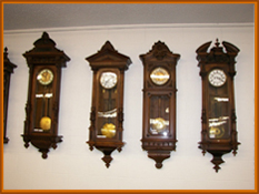 Antique clocks, Vienna clocks, antique wall clocks